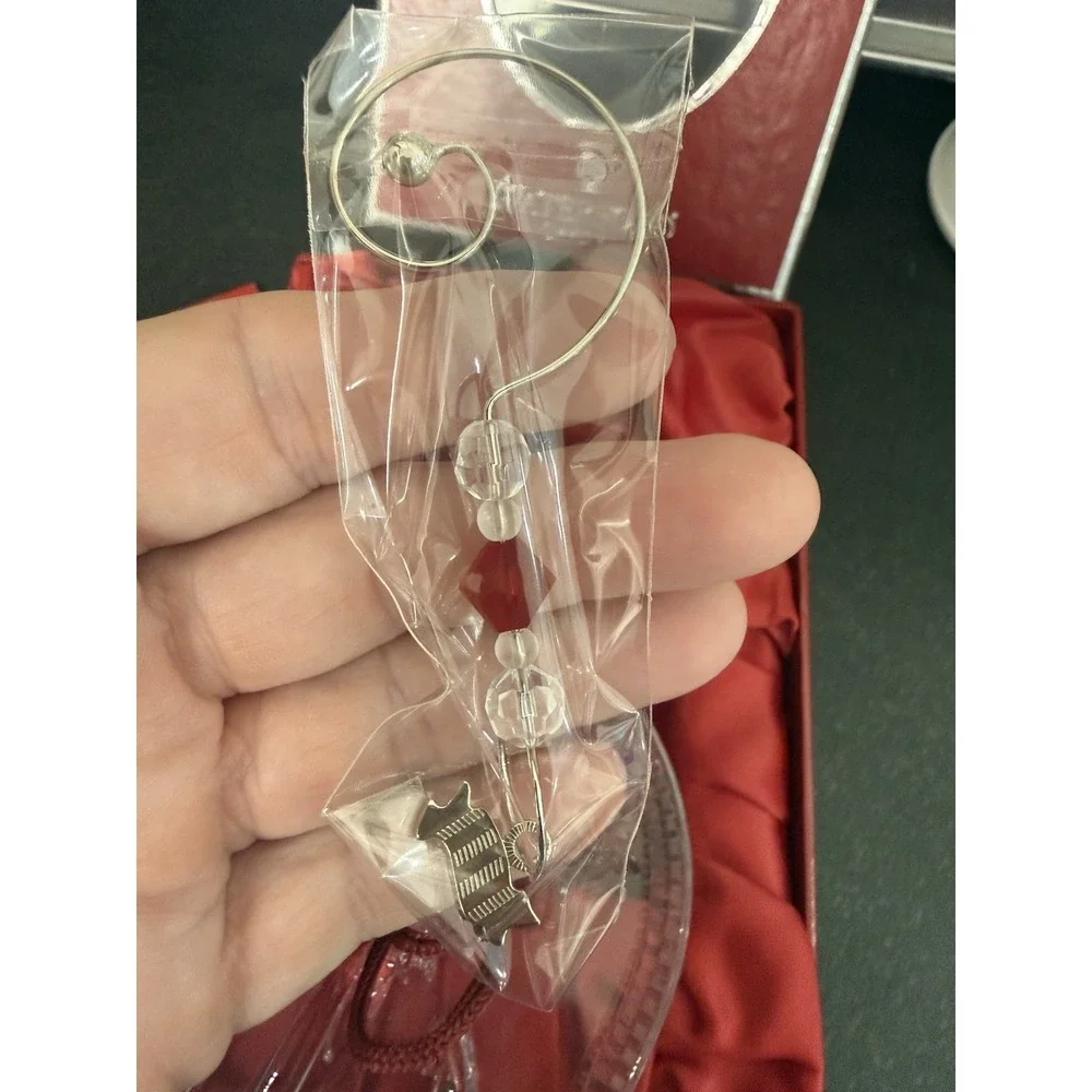 2009 Waterford Crystal 1st Edition Holy Family Nativity Christmas Ornament